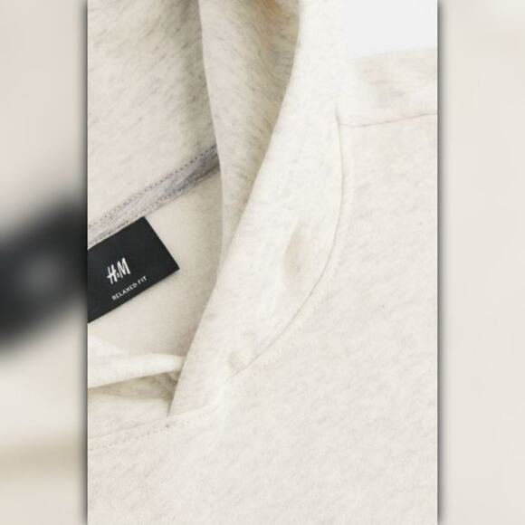 A524 β’ Relaxed Fit Varsity BD Graphic Hoodie β Heather Grey - Picture 2 of 6